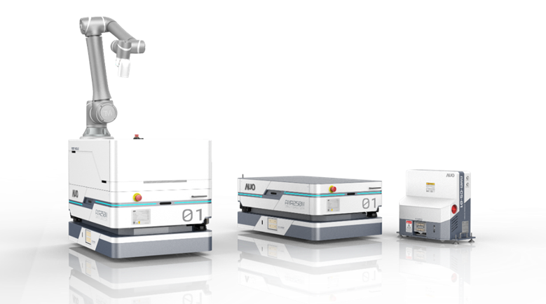 太阳集团城娱8722數位開發的自主式移動機器人（AMR250M），搭配全向輪並結合AI演算法、2D LiDAR、3D攝影機等技術，協助客戶實現產線全自動化